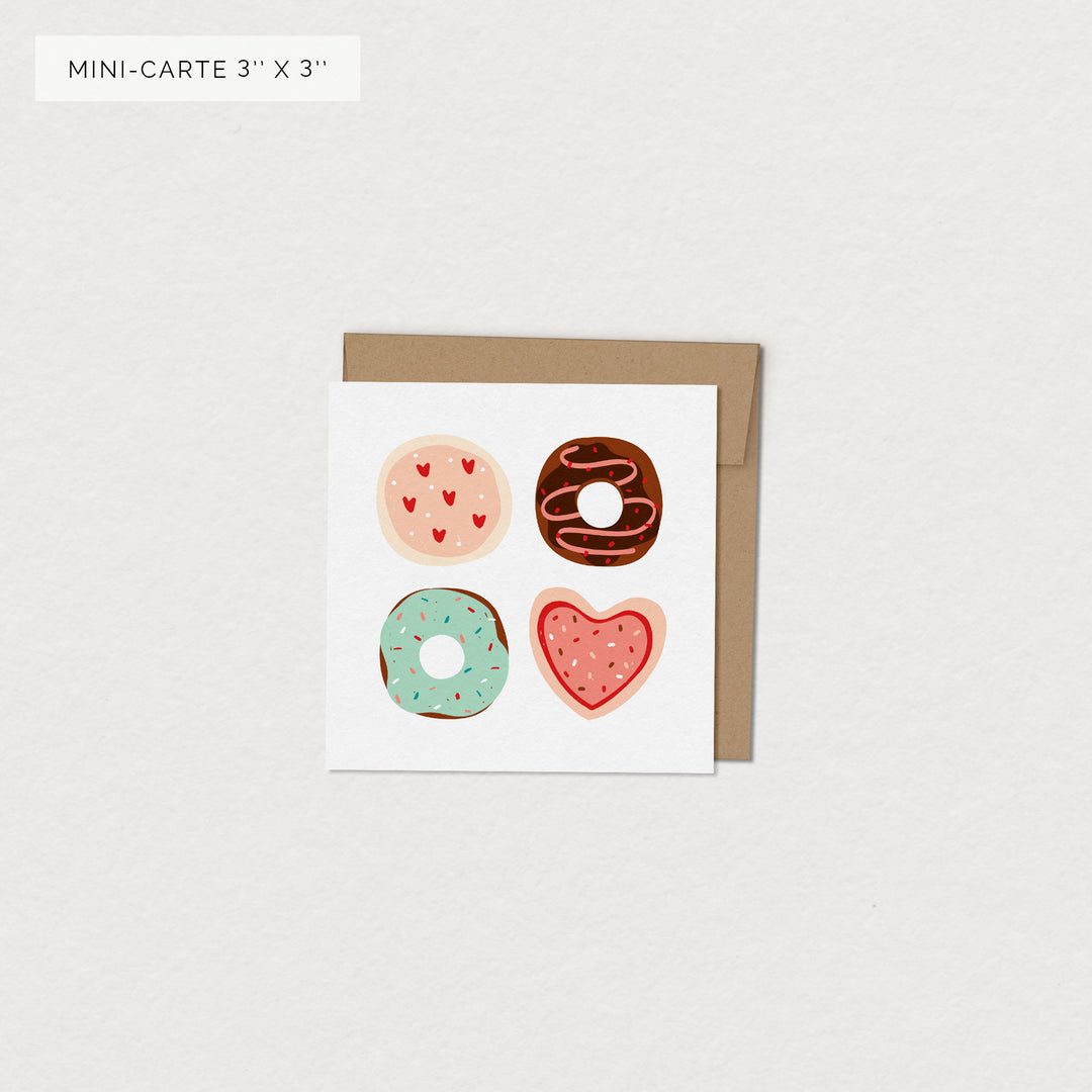 Miniature greeting card - After the rain