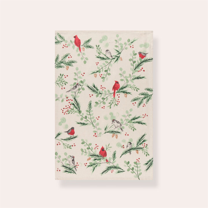 Linge à vaisselle - Oiseaux forestiers
