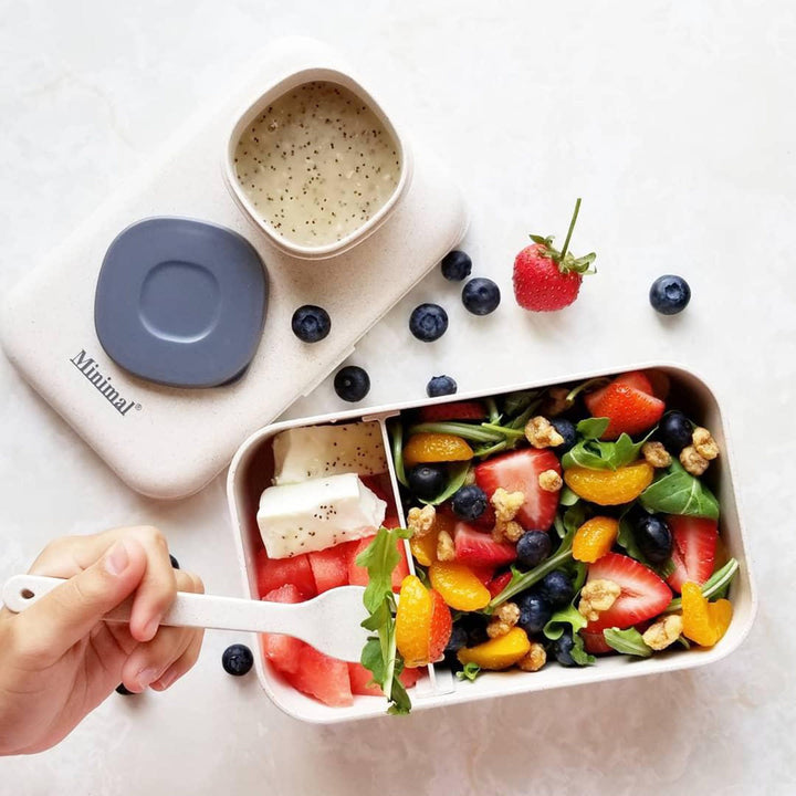 Contenant Bento en fibres naturelles