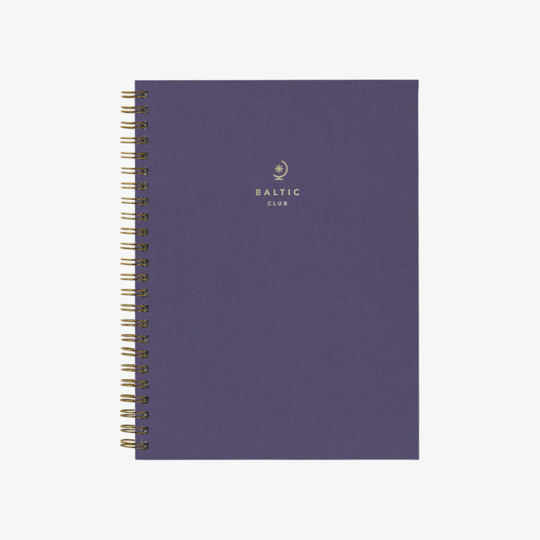 Carnet de notes à spirale ligné - Violet