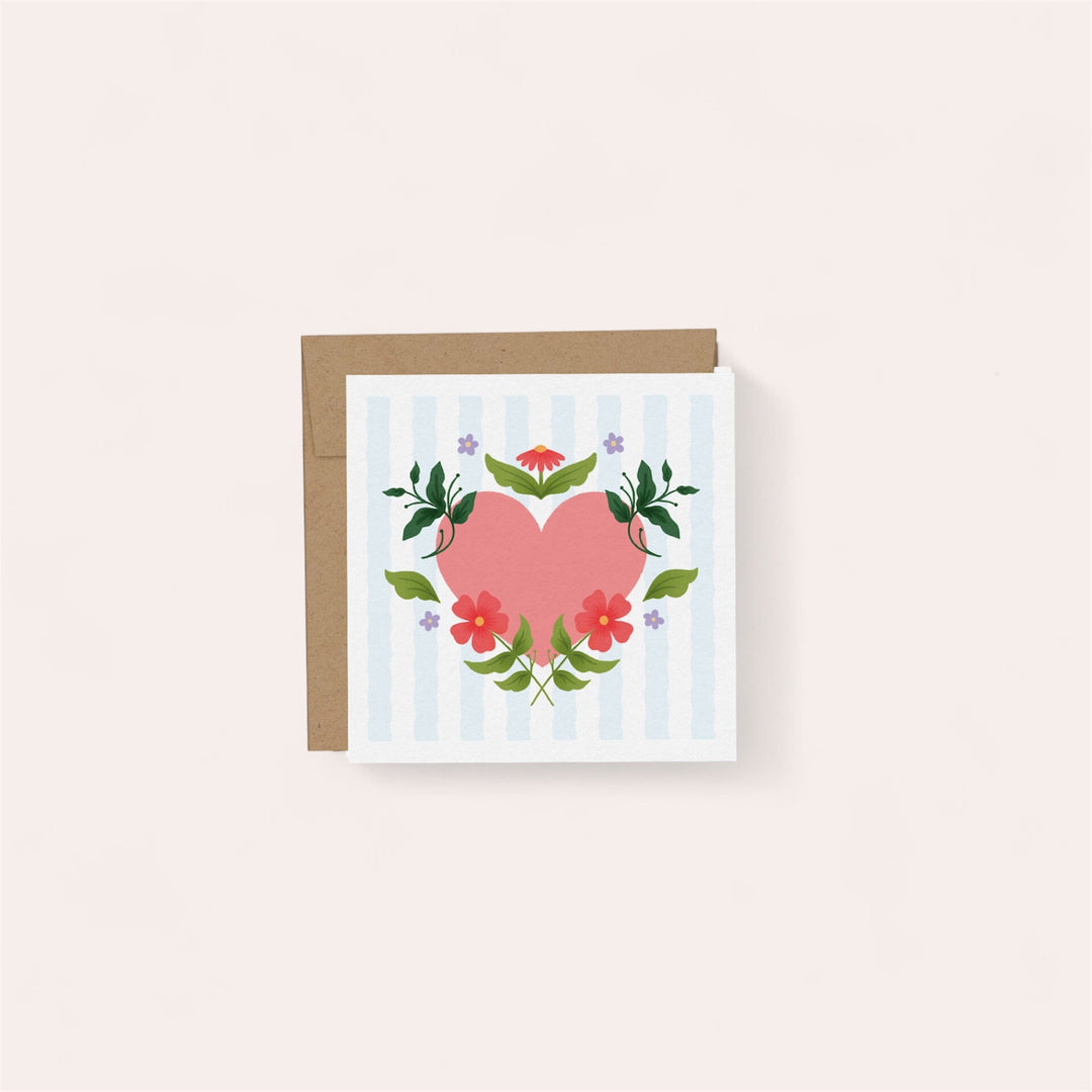 Carte de souhaits miniature - Brigitte