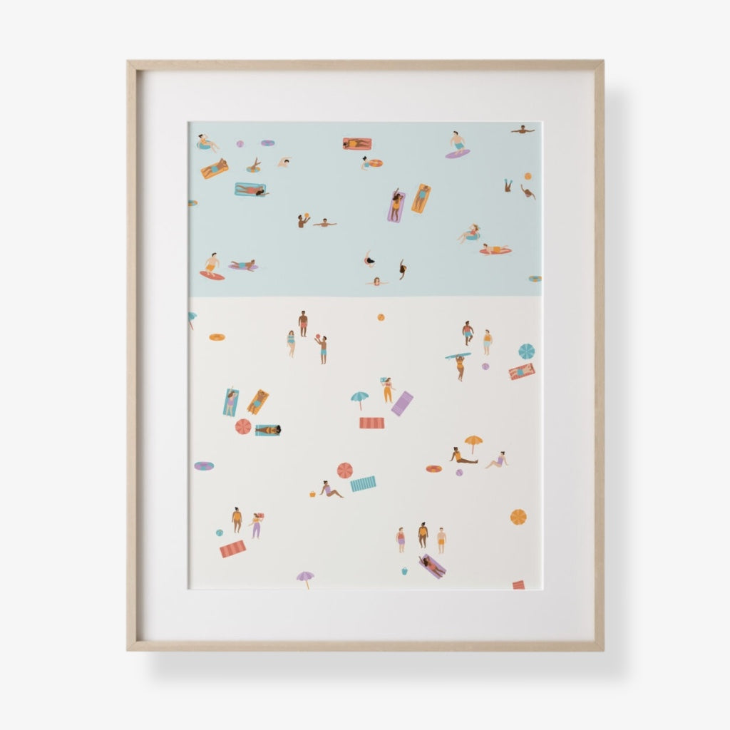 Affiche - La Playa - 12 x 16 po
