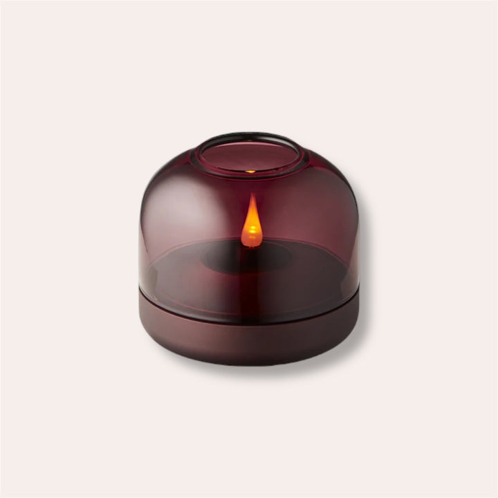 Chandelle éléctrique - Rechargeable - Mauve