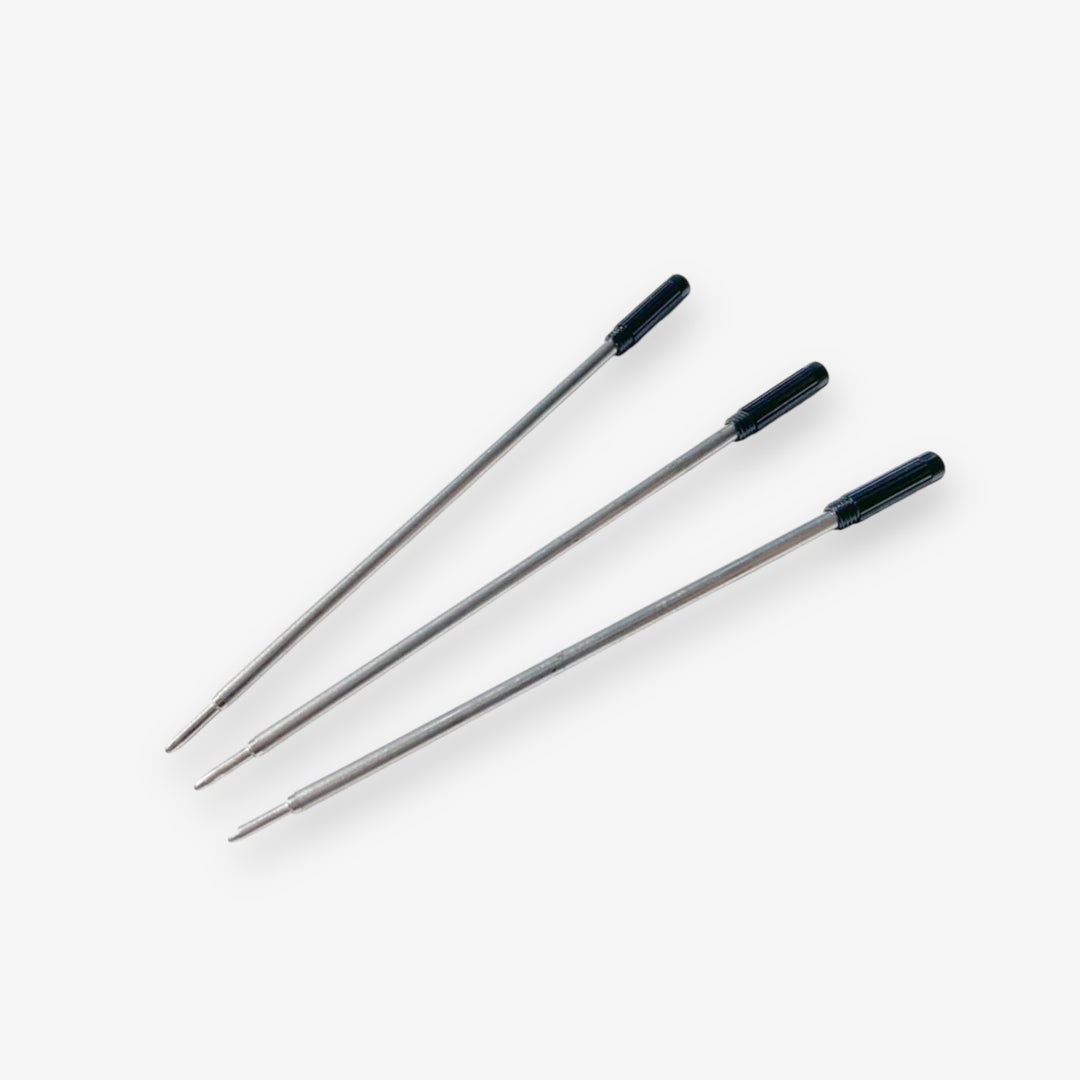 Recharge pour stylos à bille métallique (ensemble de 3)