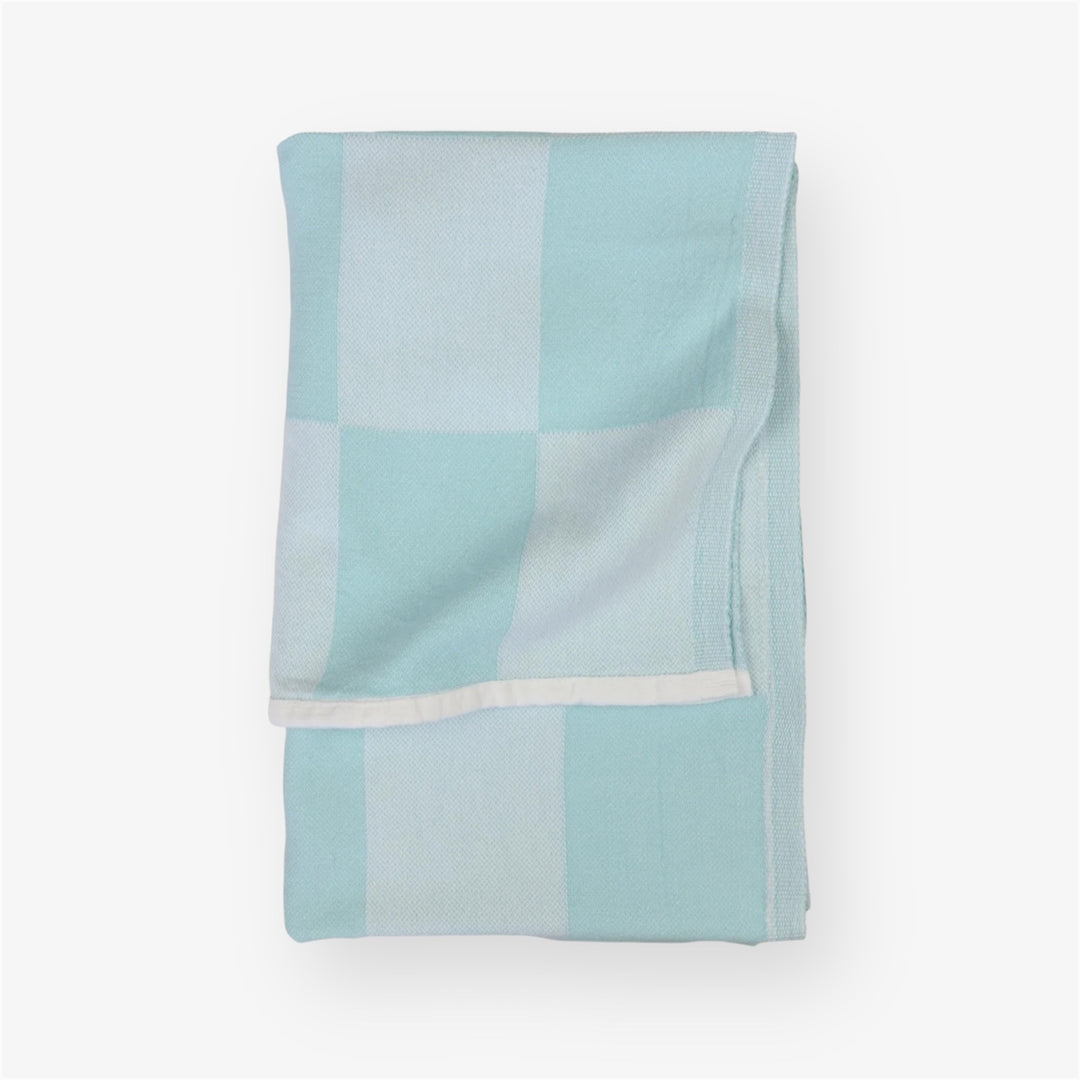 Serviette - Damier - Mint