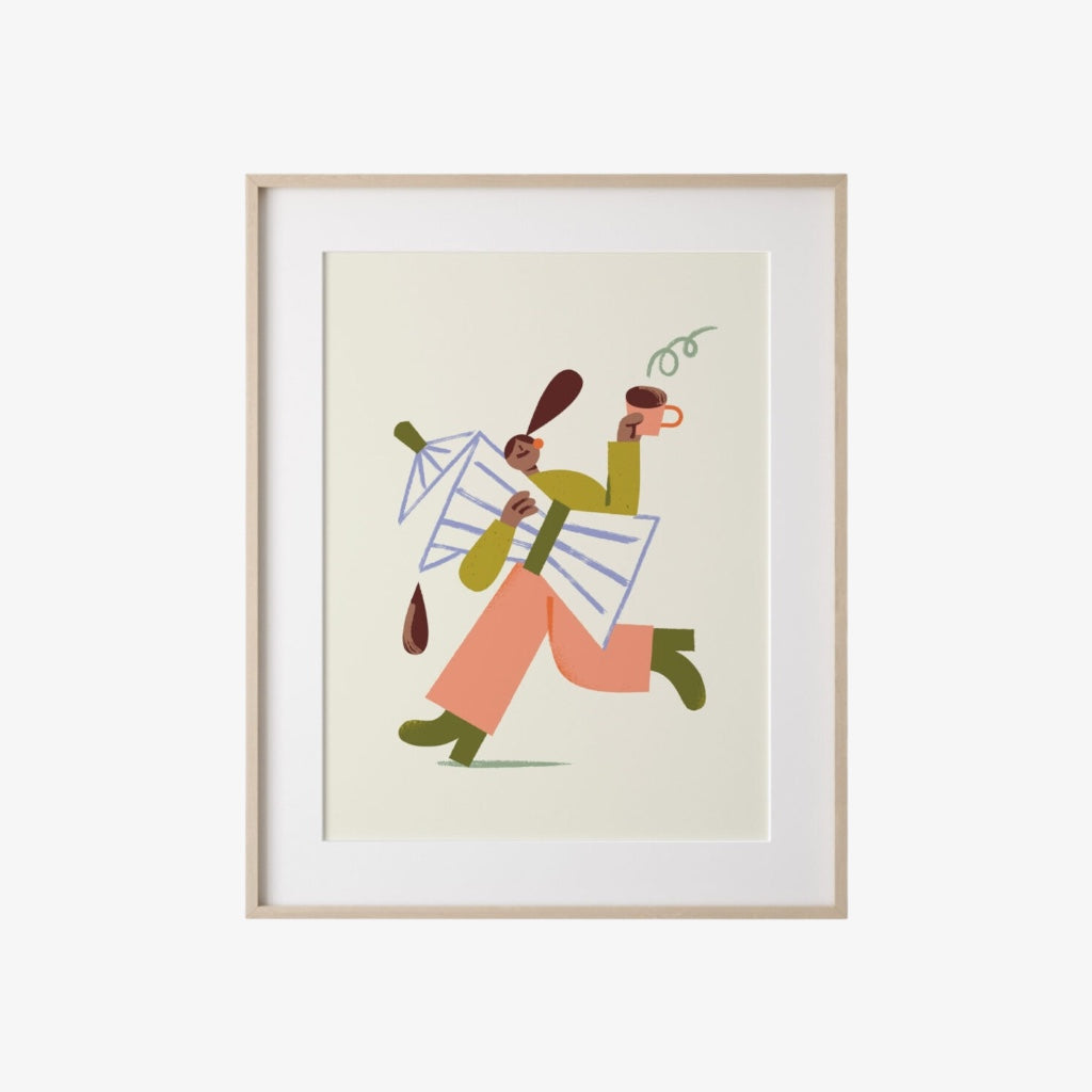 Affiche - Coffee Lover - 8 x 10 po