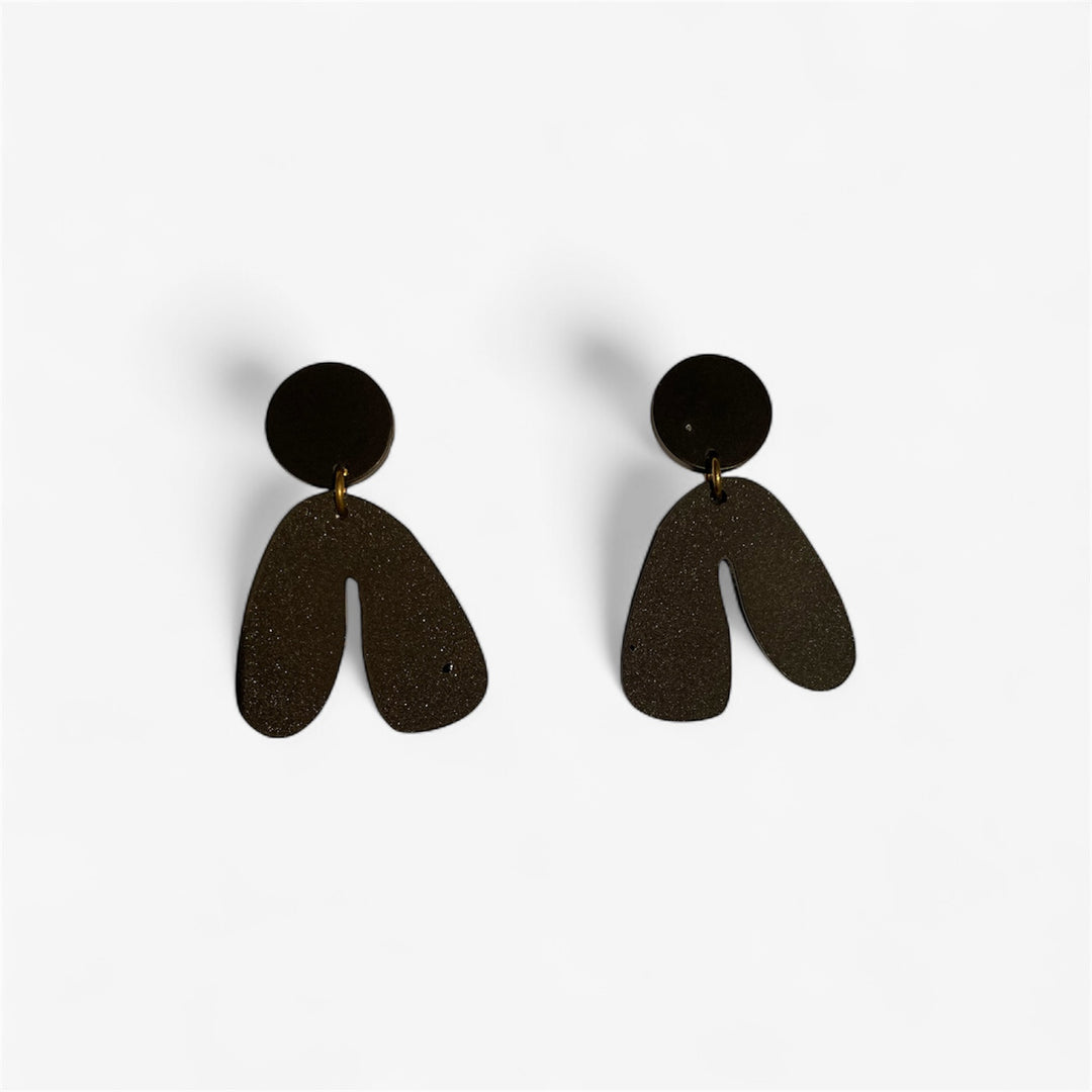 Boucles d'oreilles - Lotta - Mini - Noir