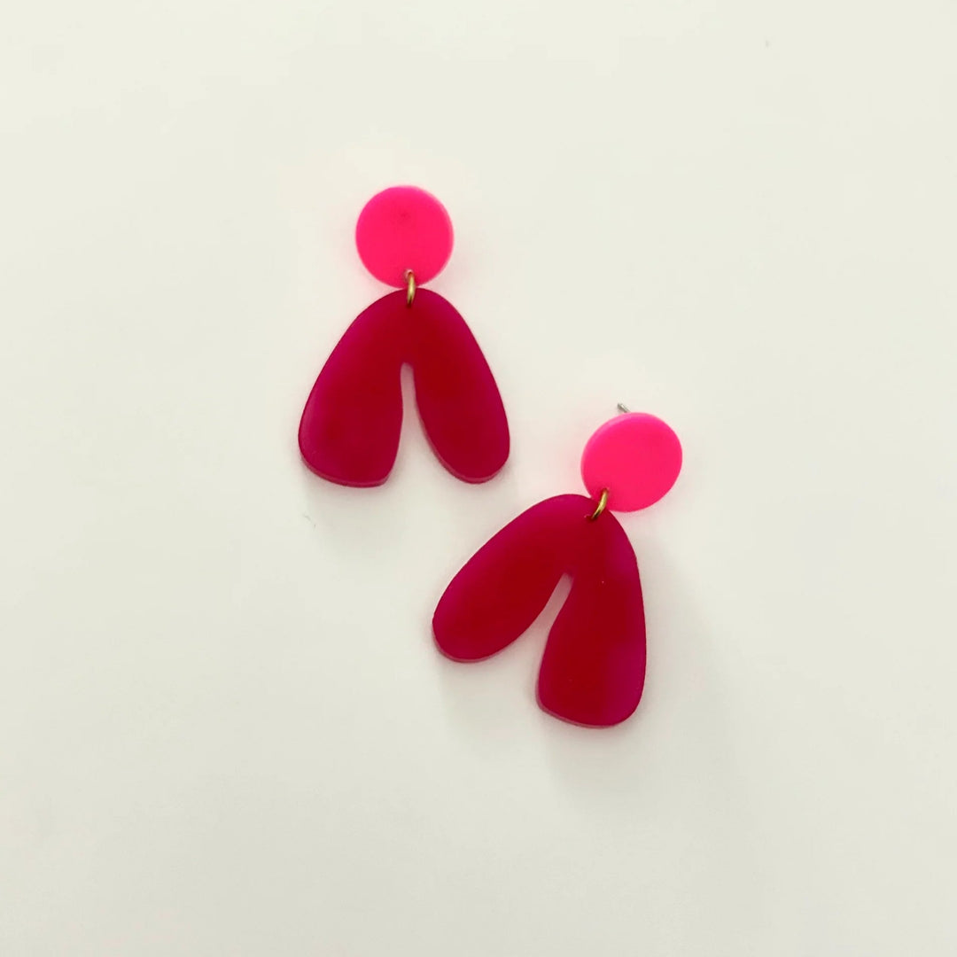 Boucles d'oreilles - Lotta - Mini - Rose