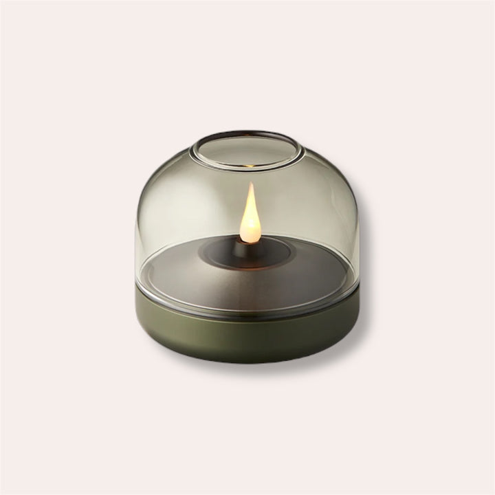 Chandelle éléctrique - Rechargeable - Vert