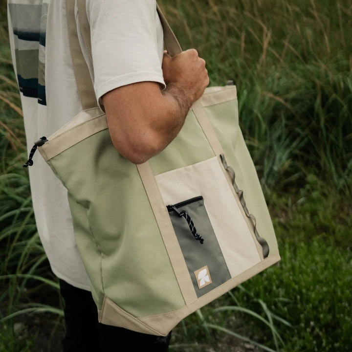 Tote bag Tech - Sage
