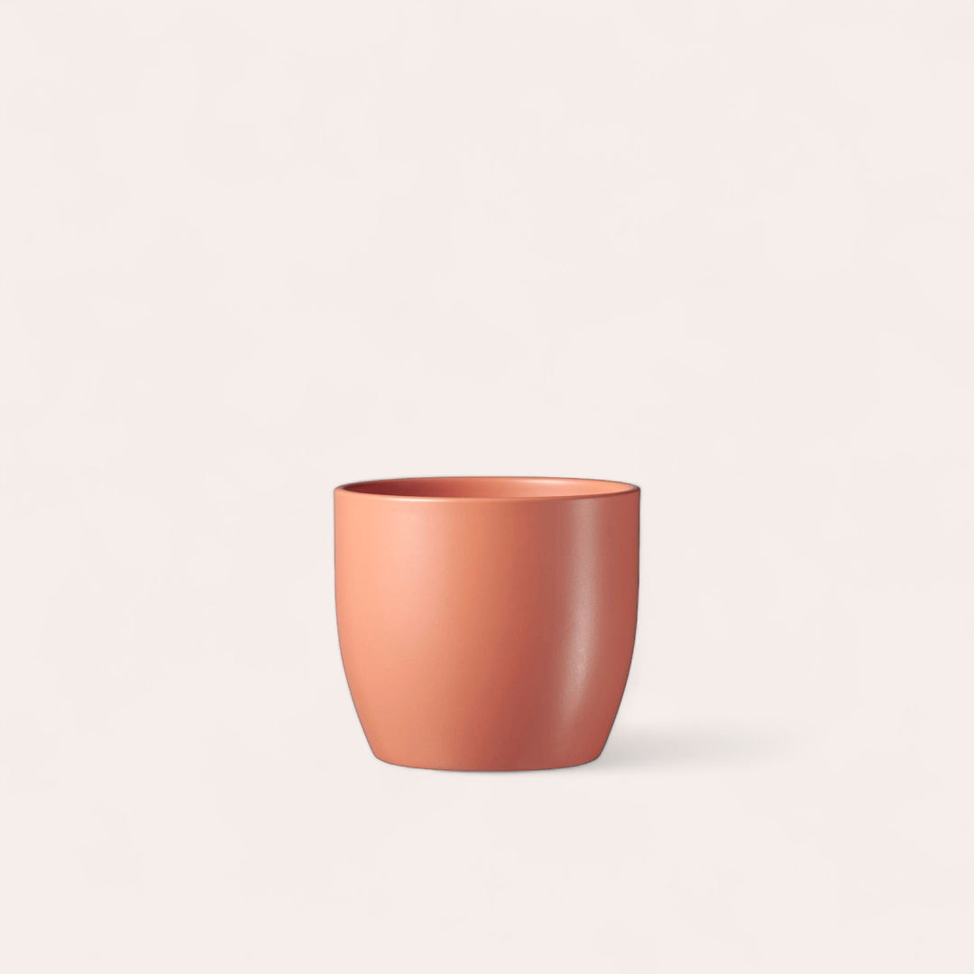 Cache-pot - Basel - Orange - 8 cm