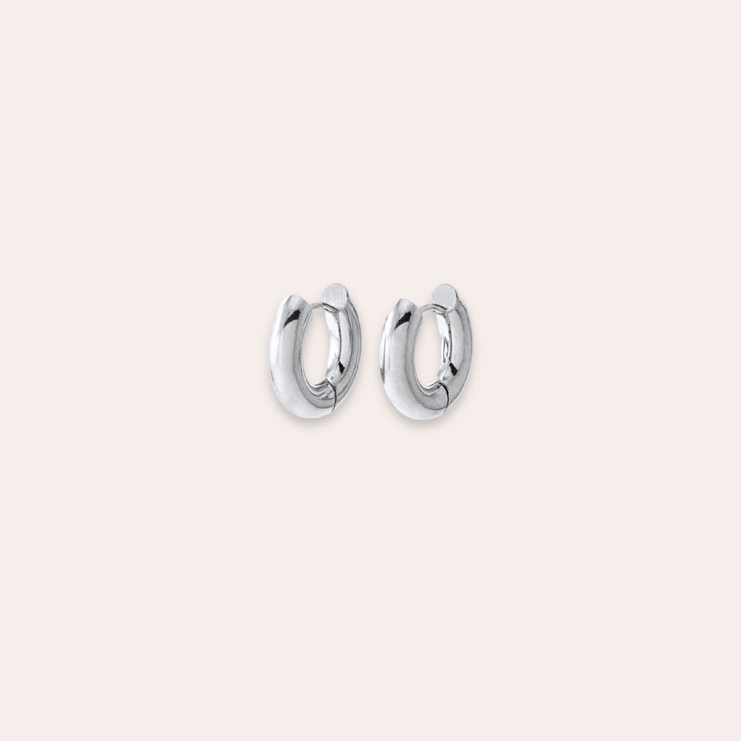 Earrings - Sleepers - Sun - Mini - Silver