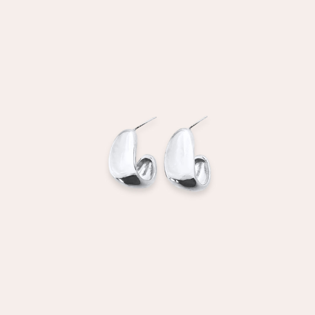 Earrings - Sleepers - Sun - Mini - Silver