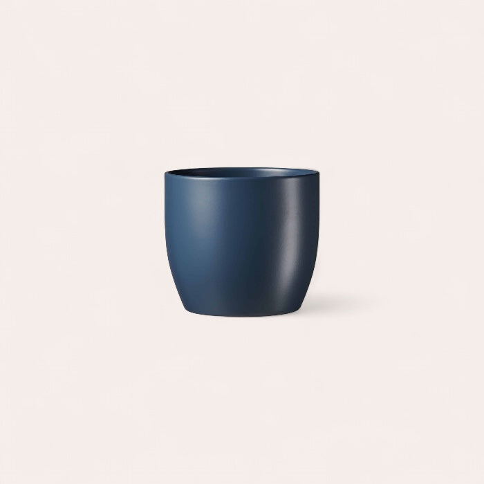Cache-pot - Basel - Bleu nuit - 8 cm