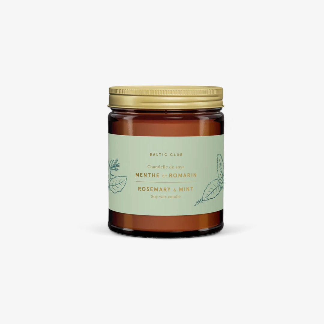 Bougie parfumée - Menthe et Romarin