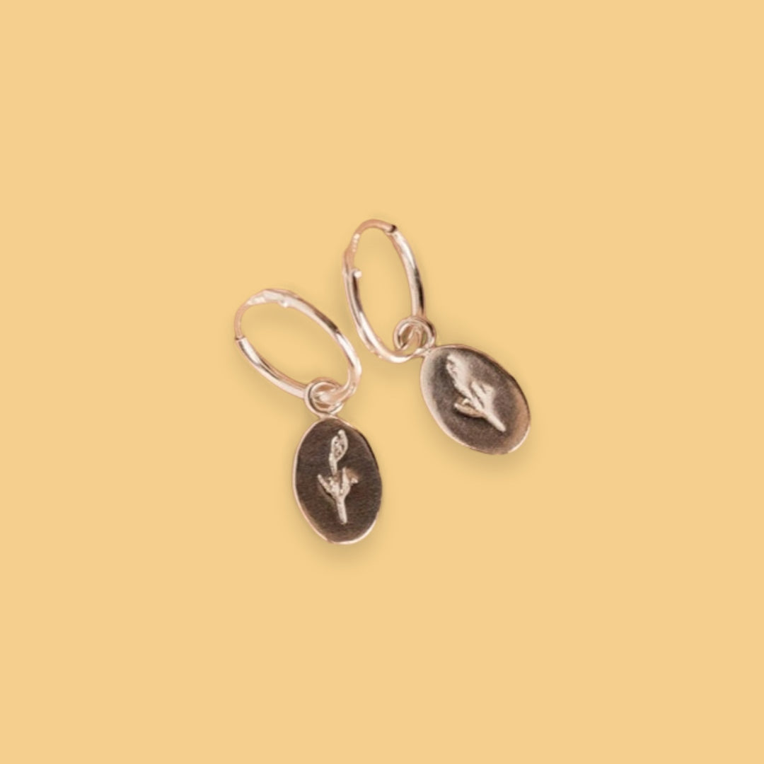 Boucles d'oreilles - Aulne - Mini