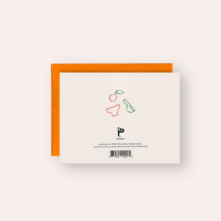 Carte de souhaits - Foodie Lovers