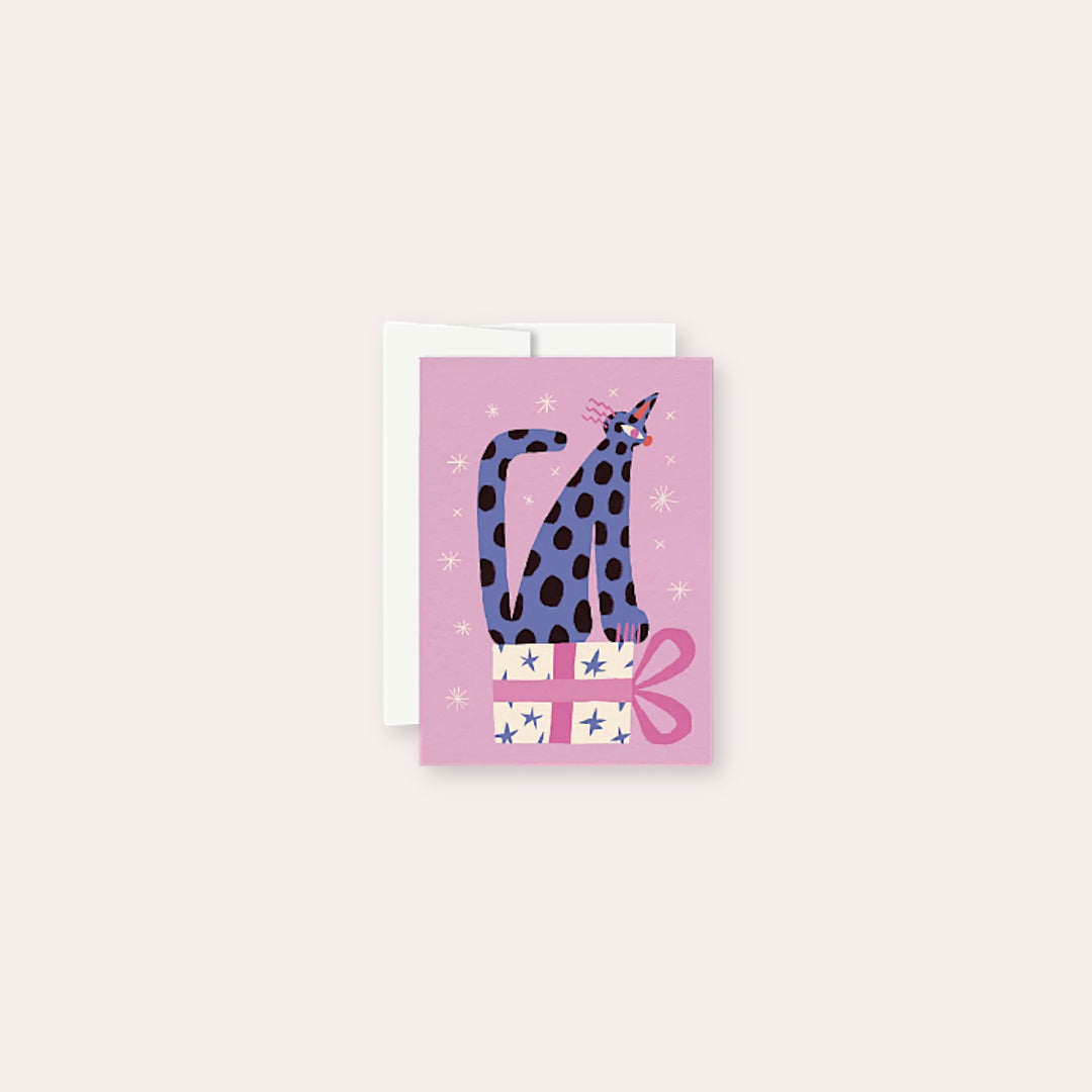 Miniature greeting card - Chouchou