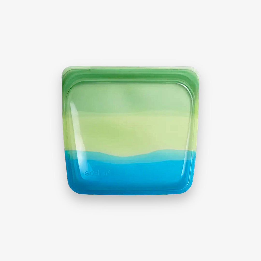 Reusable Silicone Sandwich Bag - Black Sea