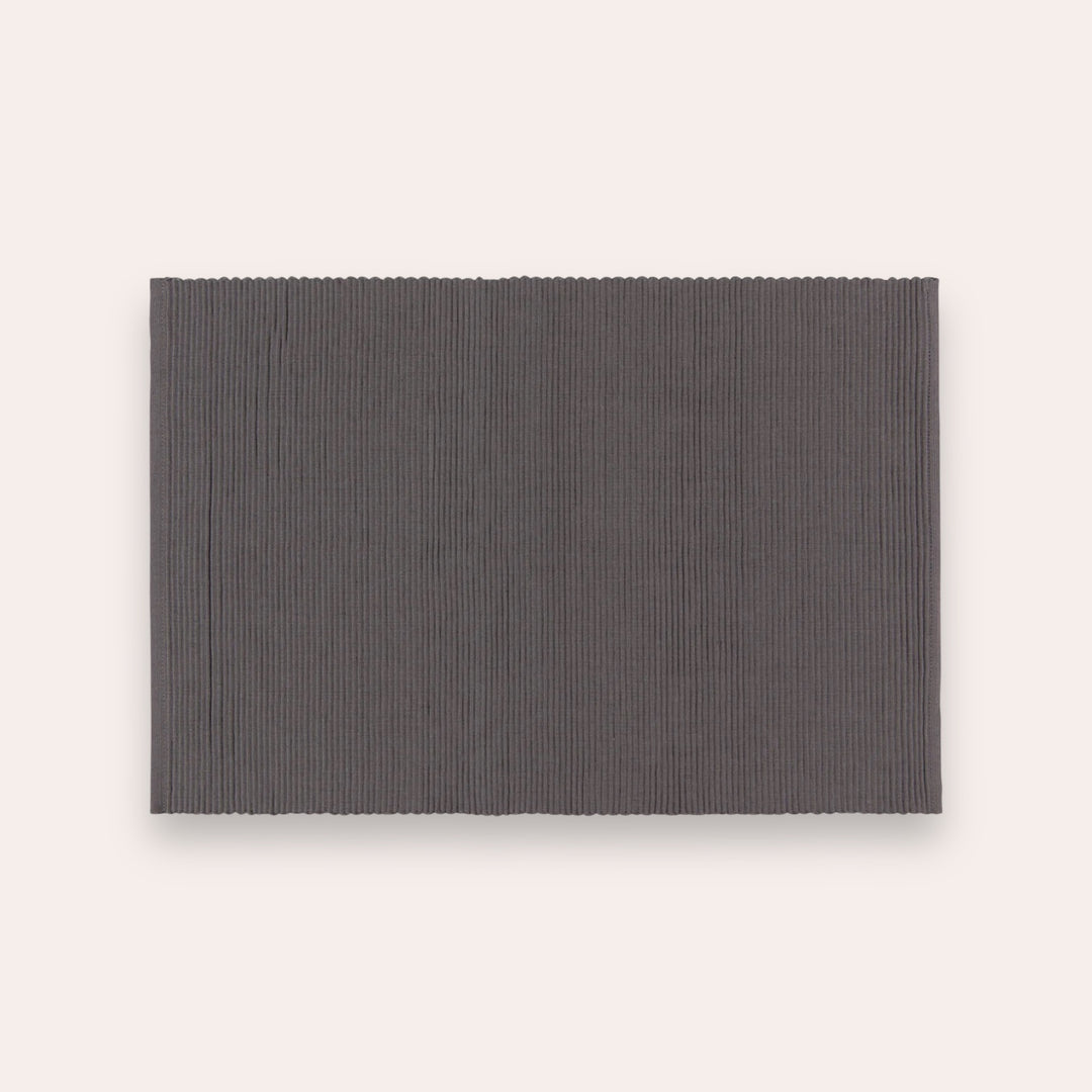 Placemat - Spectrum - Charcoal gray
