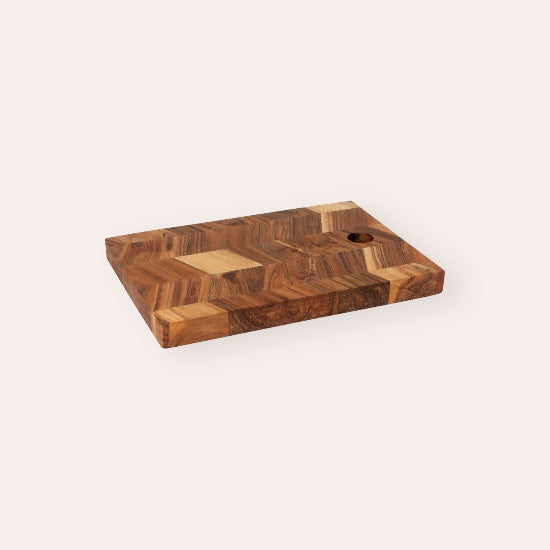 Planche en bois d'acacia - Chevron 10 po