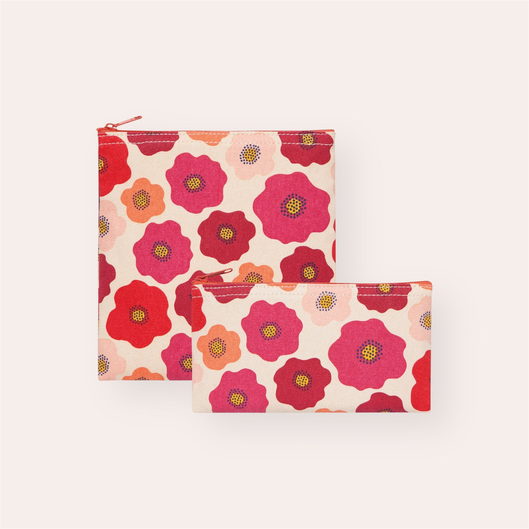 Snack Bags (set of 2) - Bouquet