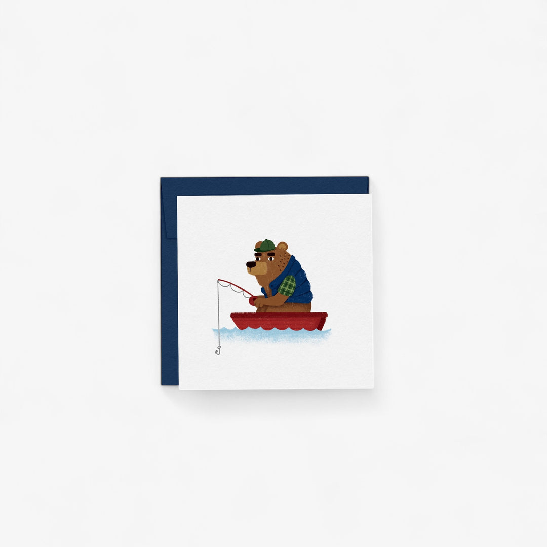 Miniature greeting card - After the rain