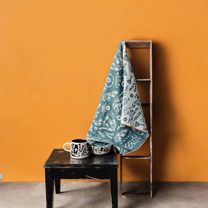 Linge à vaisselle doublé - Catbloom