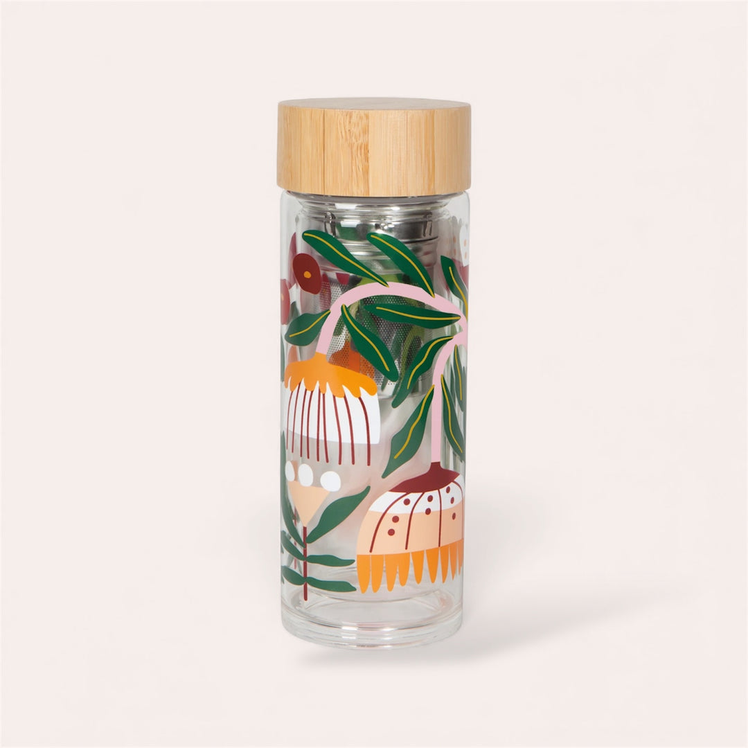 Bouteille infuseur à thé en verre - Venus