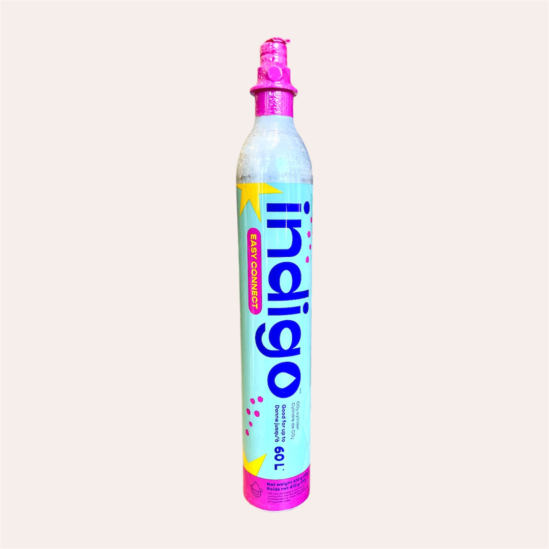 CO2 bottle for sparkling water device