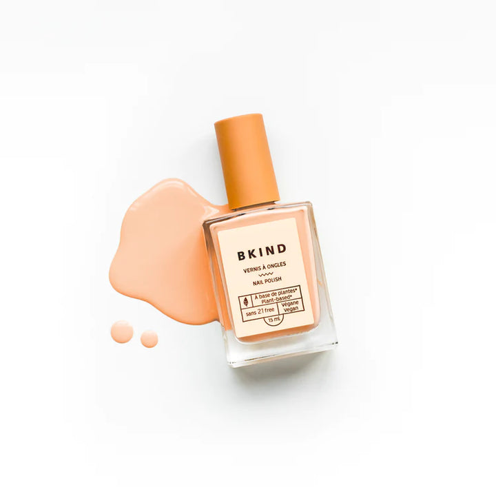 Non-toxic nail polish - Fuzzy Peach