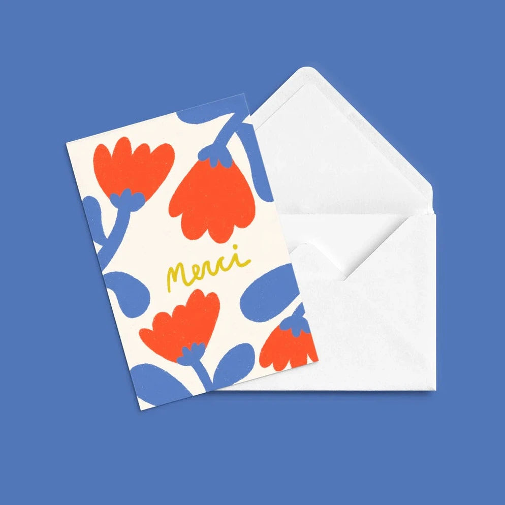 Carte de souhaits - Merci