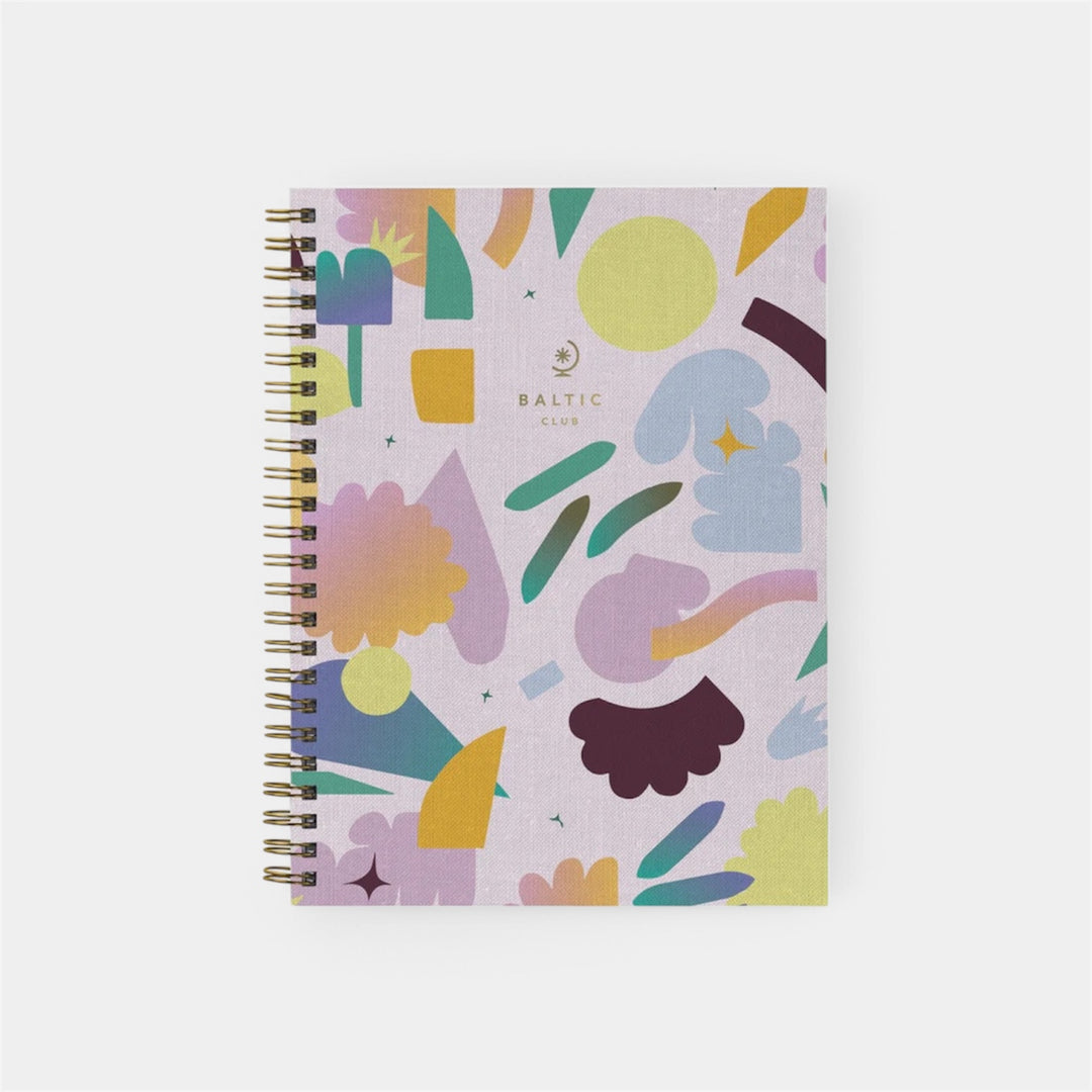 Carnet de notes à spirale ligné - Pélagie