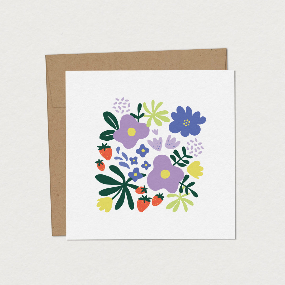 Carte de souhaits - Explosion Printanière