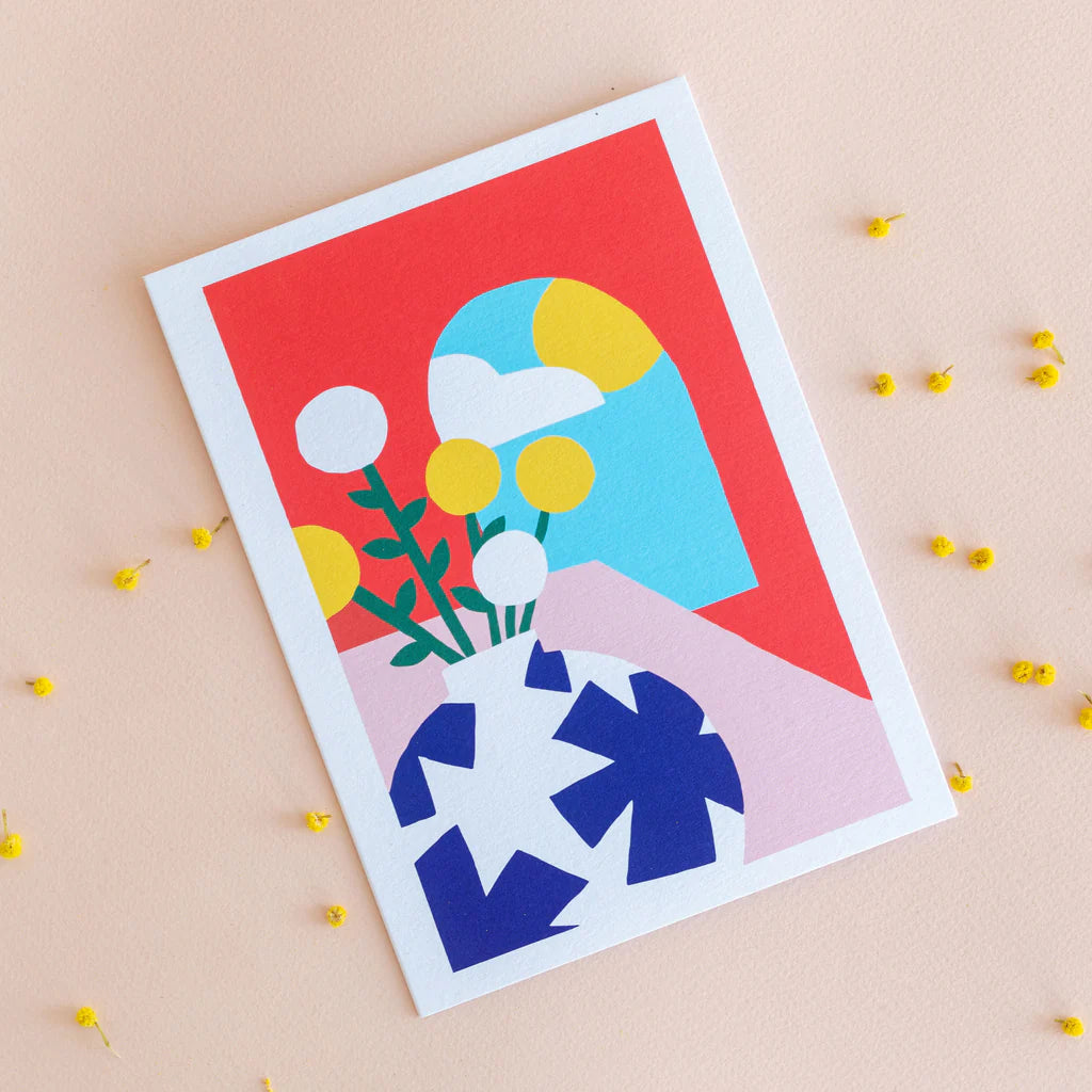 Carte de souhaits - Sun ball