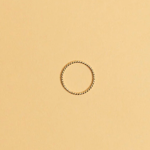 Ring - Gold simple twist