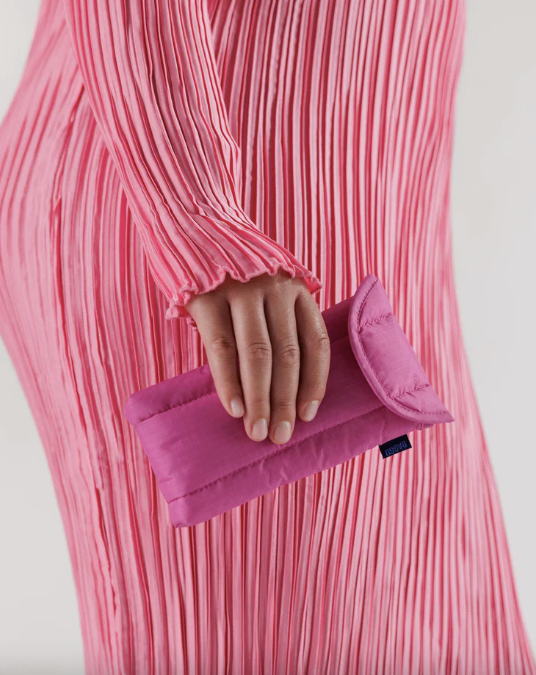 Cushioned Eyeglass Case - Pink
