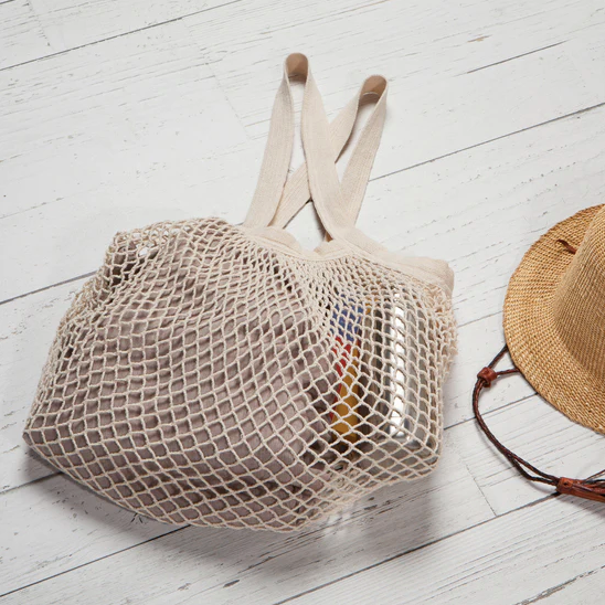 Mesh shopping bag - Natural