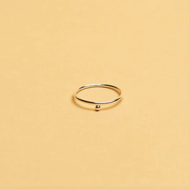 Bague - Jonc boulette