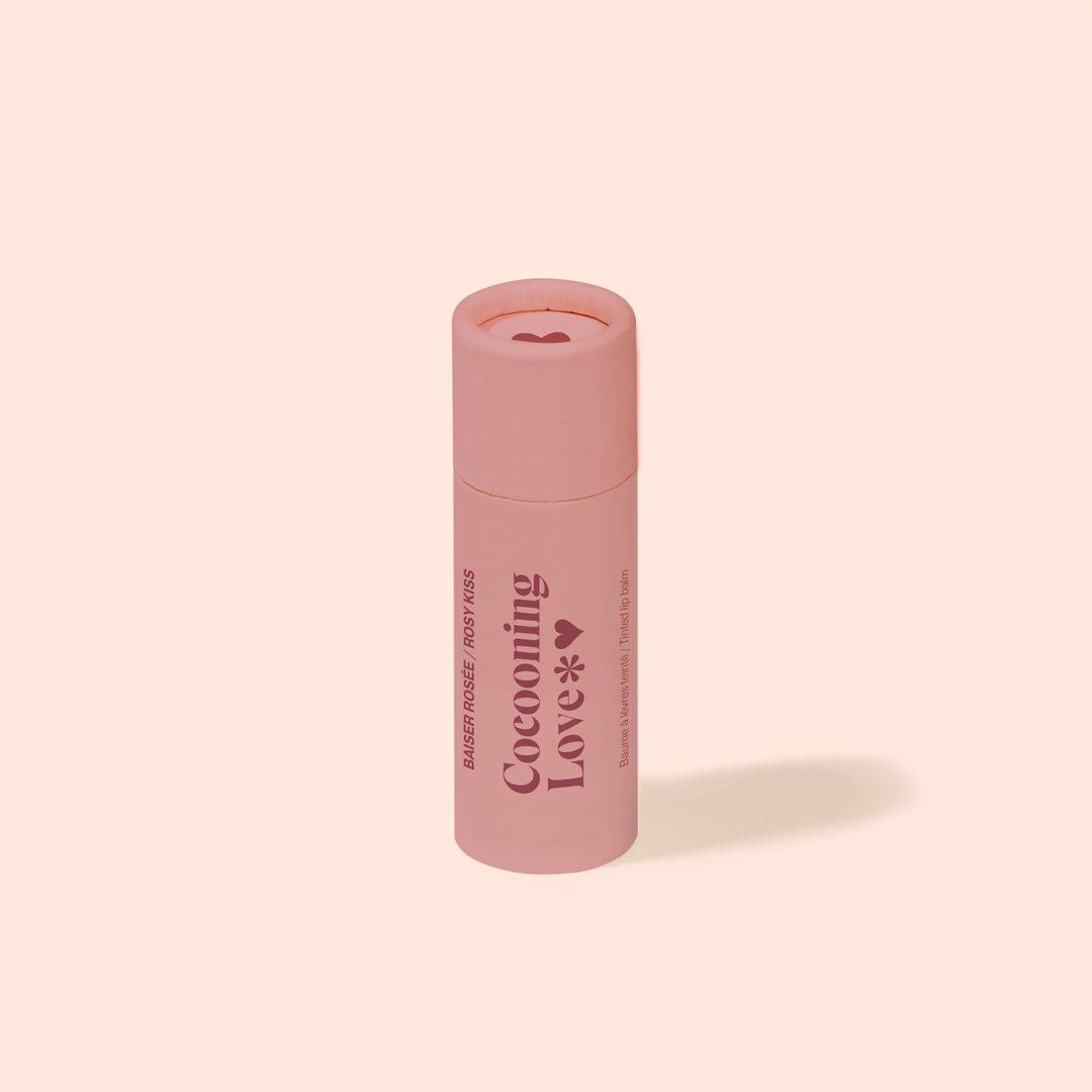 Baume à lèvres teinté - Baiser de rose