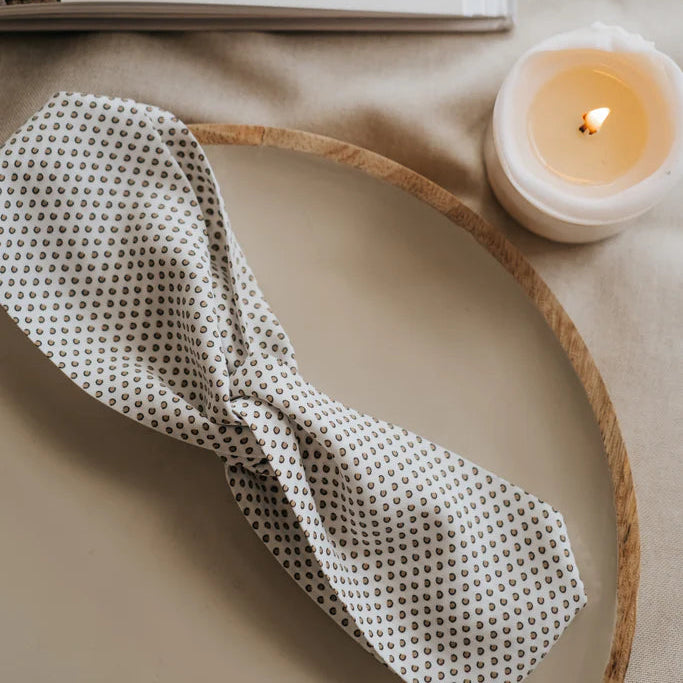 Bandeau torsadé - Picot
