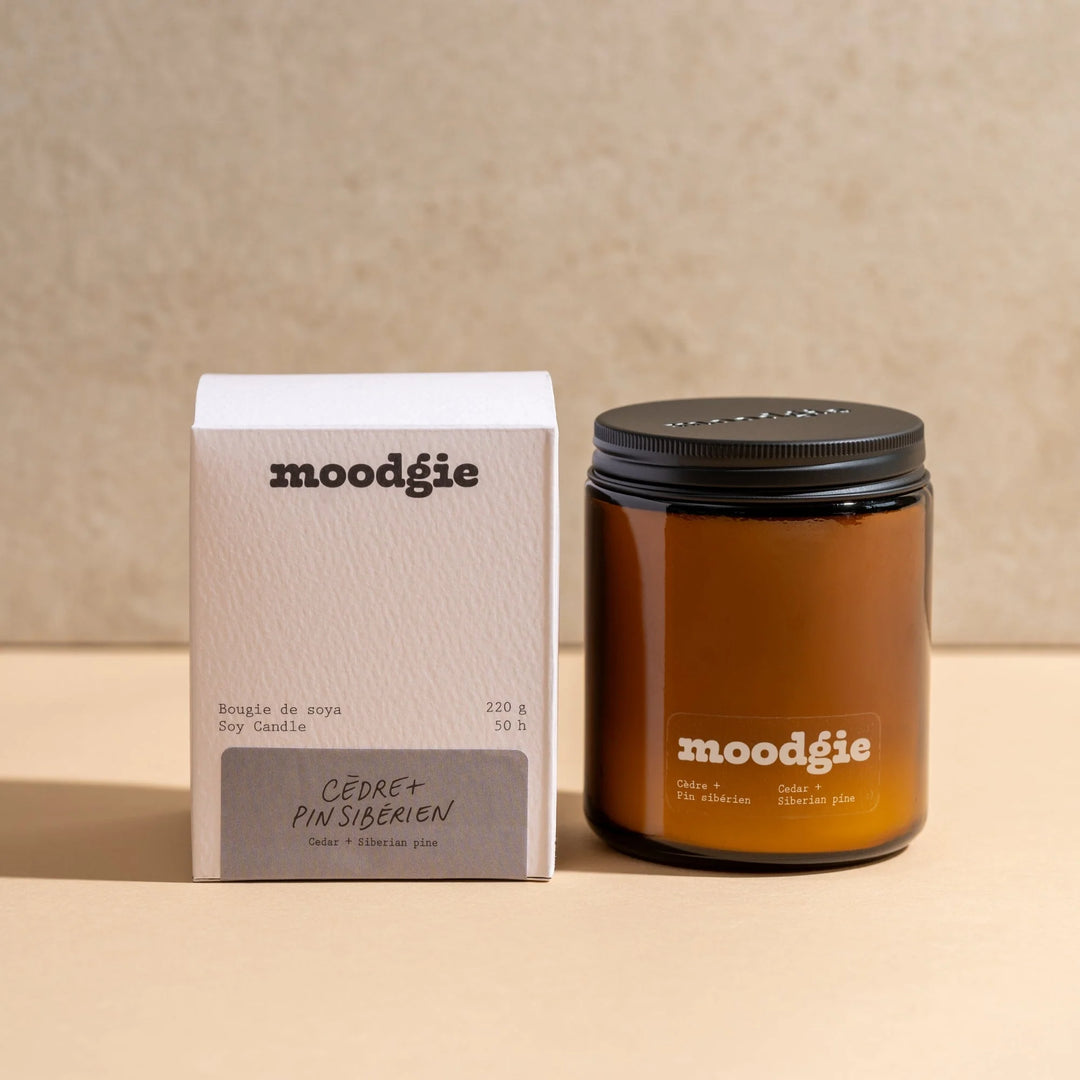 Bougie parfumée - Cédre + Pin sibérien