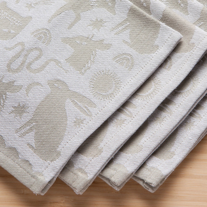 Napkins (set of 4) - Branches and berries