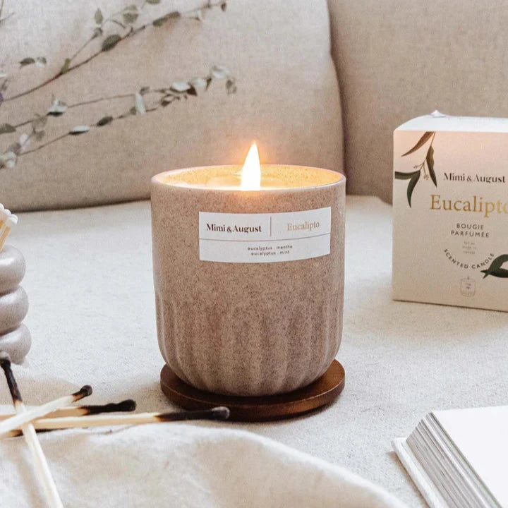 Scented Candle - Eucalipto - 11 oz