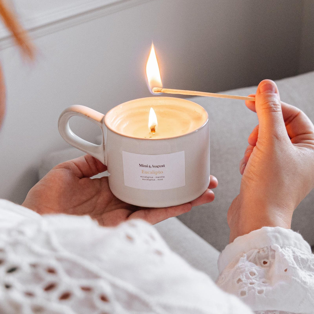 Scented Candle - Eucalipto - 11 oz
