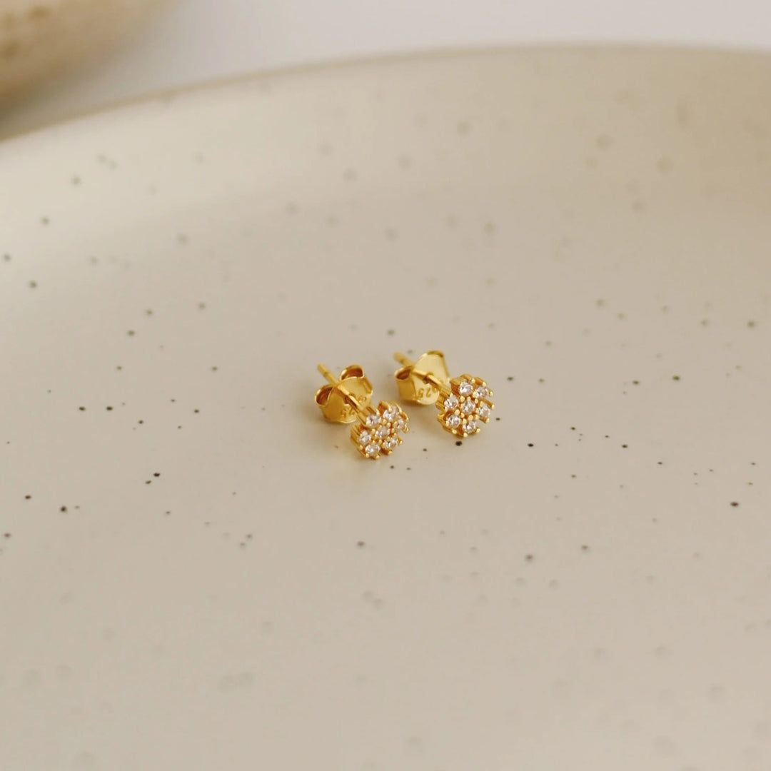 Boucle d'oreille - Flora Studs - Or