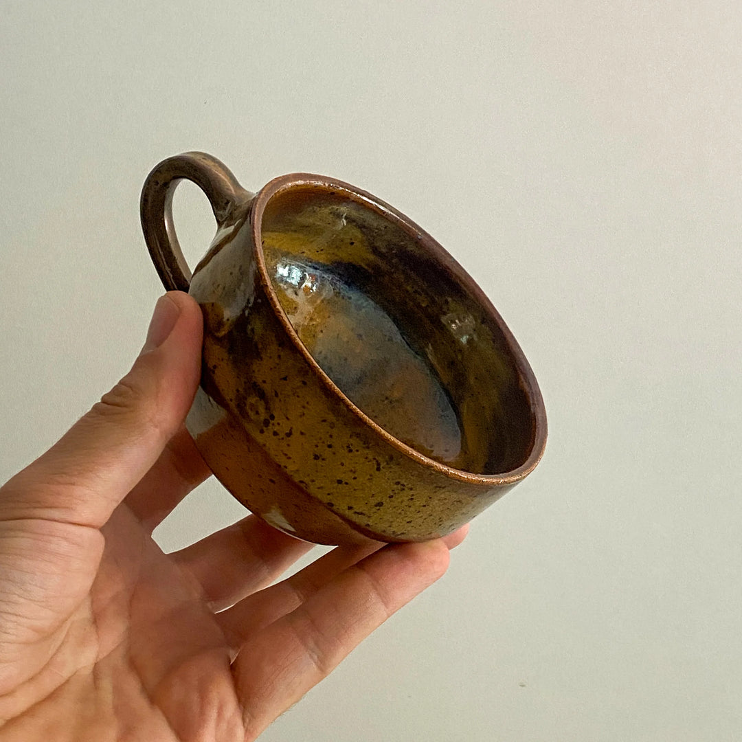 Stoneware mug - Aubergine