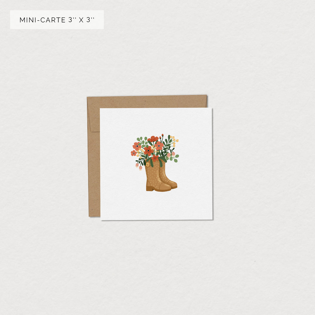 Carte de souhaits miniature - Après la pluie