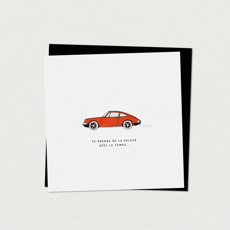 Carte de souhaits - Porsche