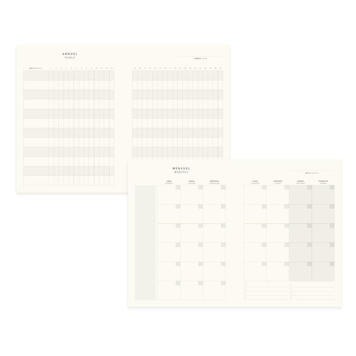Agenda non-daté - Scarlet